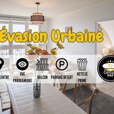 Evasion Urbaine - Vue Panoramique - Proche Gare Apartamento Troyes Exterior foto