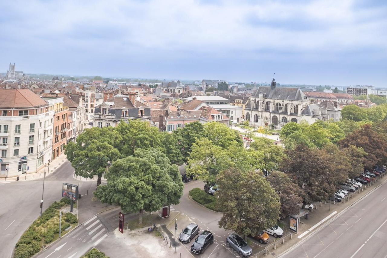 Evasion Urbaine - Vue Panoramique - Proche Gare Apartamento Troyes Exterior foto